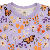 Flowers and Butterflies-Sweatshirt